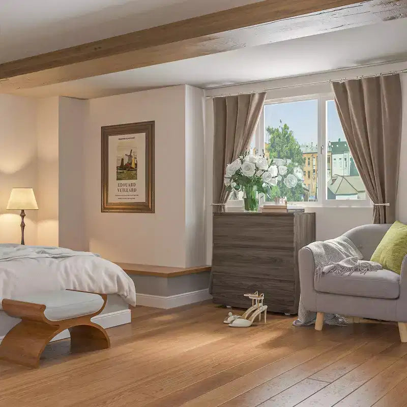 Commode à trois tiroirs, commode moderne pour chambre à coucher