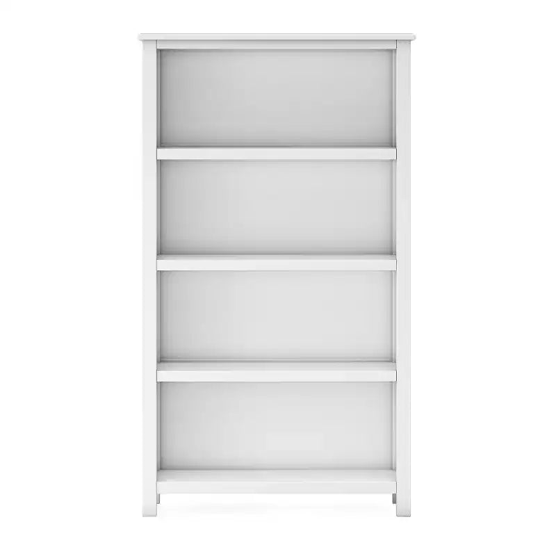 Étagère à 4 niveaux Taiga - Bibliothèque et meuble de rangement 54 pour chambres d'enfants ou salles de jeux, meuble en bois pour livres, jouets, fournitures scolaires