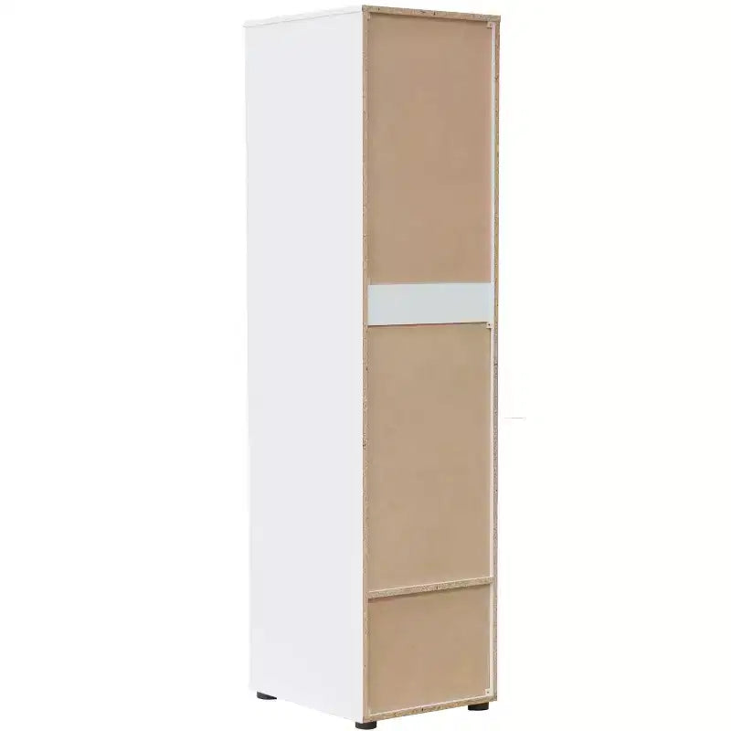 Armoire de rangement Corry, Blanc
