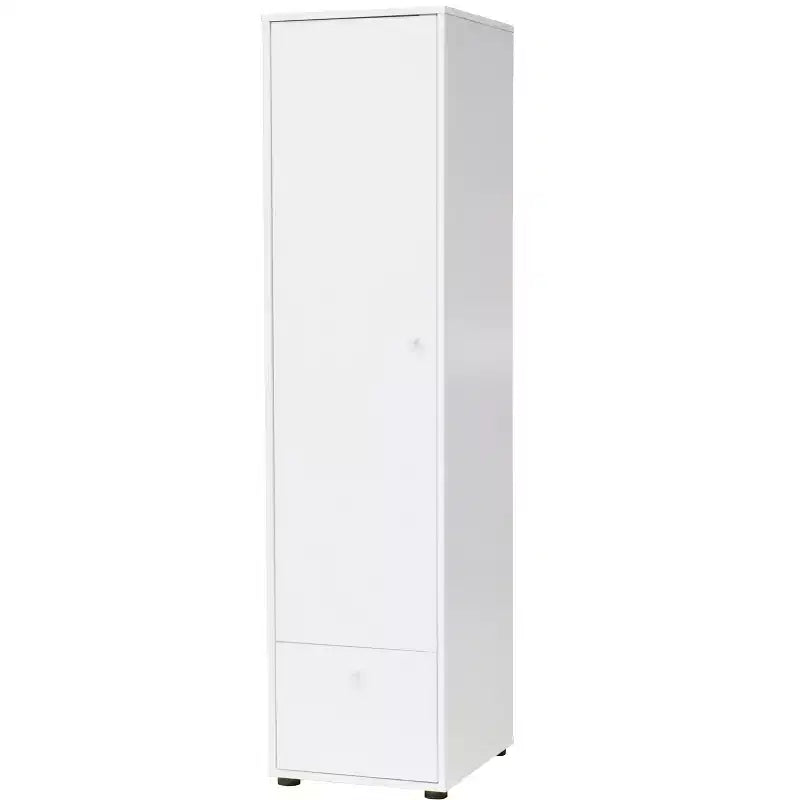 Armoire de rangement Corry, Blanc