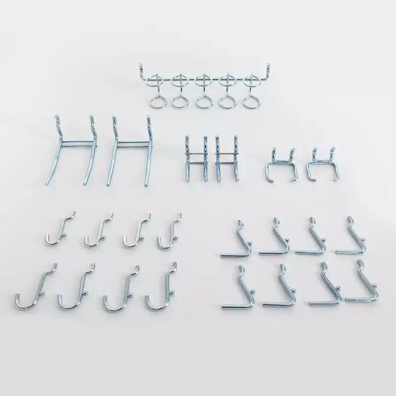 Ensemble de panneaux perforés UltraHD 2 pièces avec assortiment de 23 crochets, 61 cm l x 61 cm P