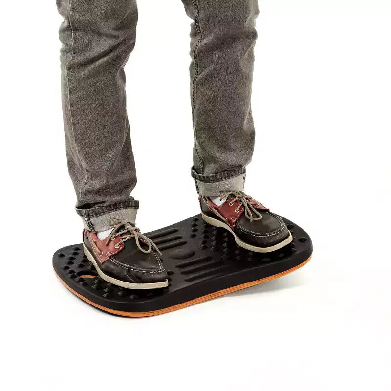 Tapis de planche d'équilibre et anti-fatigue en bois haut de gamme airLIFT