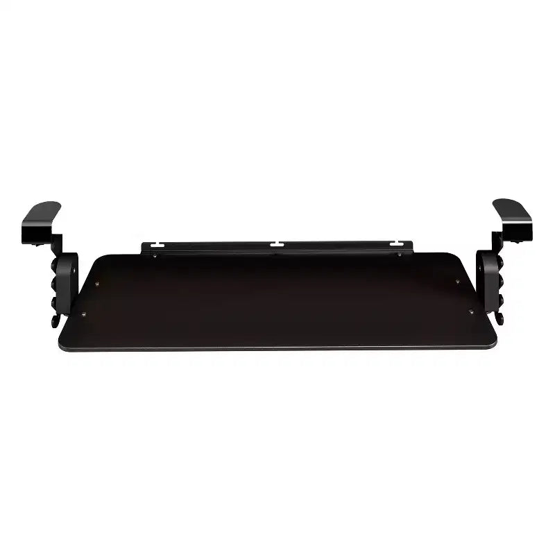 KT4 Plateau de clavier ergonomique coulissant sous le bureau, à pince, noir