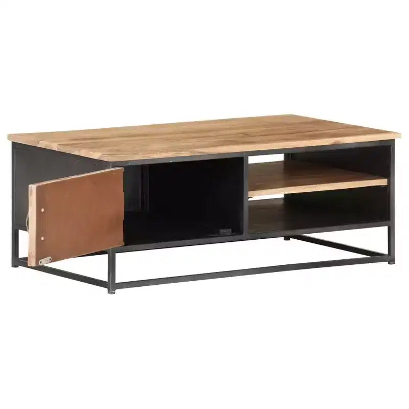 Table basse 35,4x19,7x13,8 Bois d'acacia massif