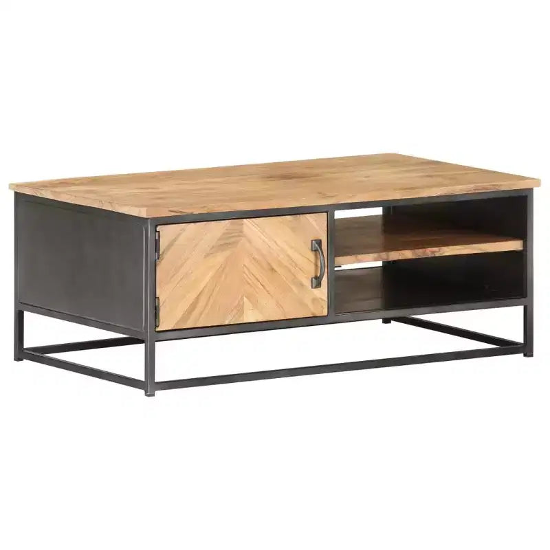 Table basse 35,4x19,7x13,8 Bois d'acacia massif