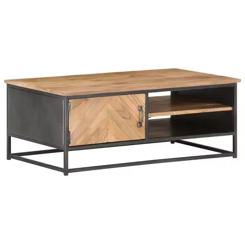 Table basse 35,4x19,7x13,8 Bois d'acacia massif