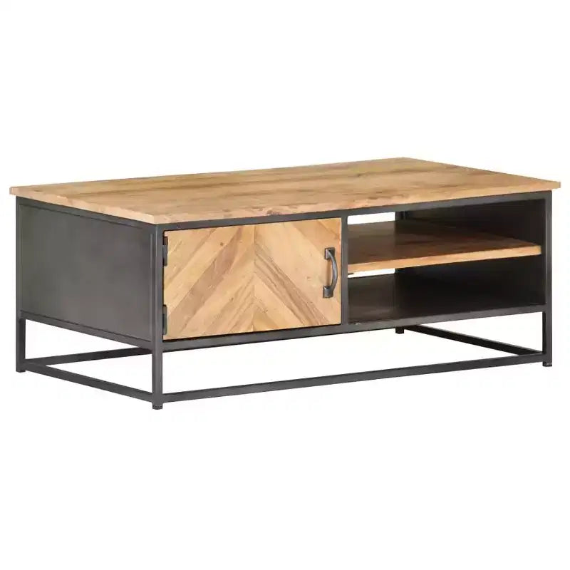 Table basse 35,4x19,7x13,8 Bois d'acacia massif