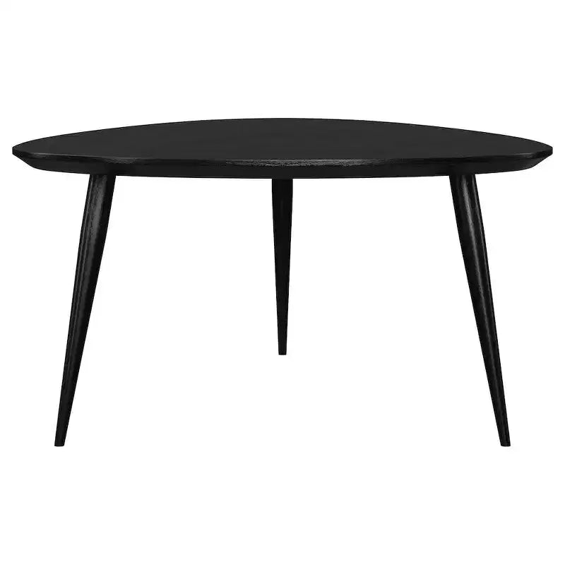 Table basse triangulaire en bois massif Odessa