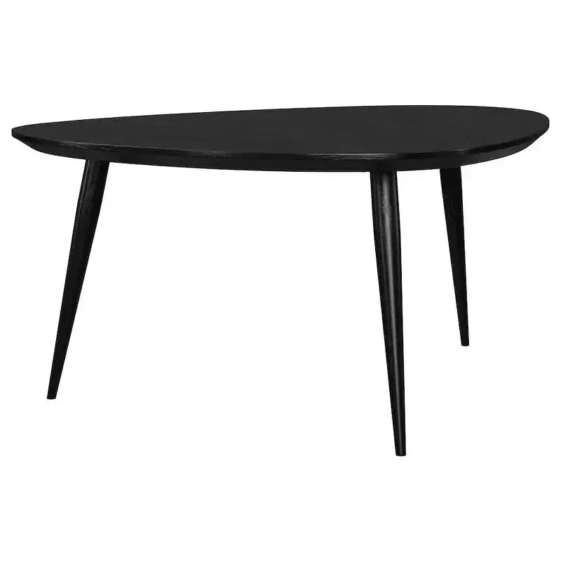 Table basse triangulaire en bois massif Odessa