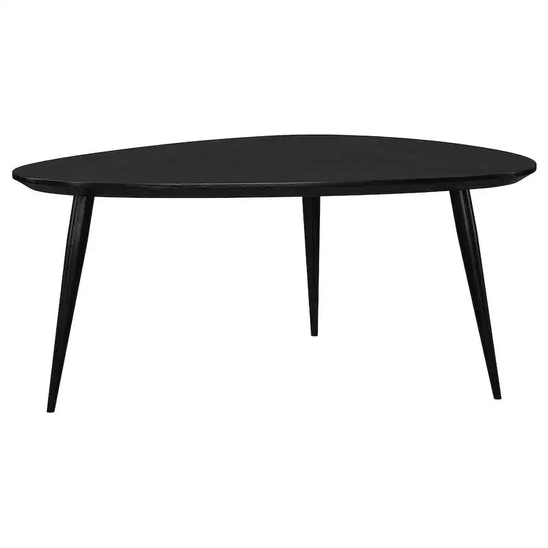 Table basse triangulaire en bois massif Odessa
