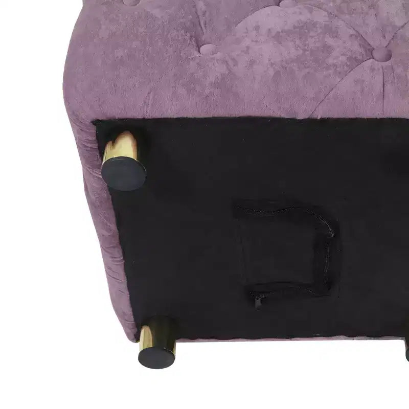 Pouf rembourré en velours, petite table d'appoint, tabouret de maquillage, pour salon, chambre, entrée, rose