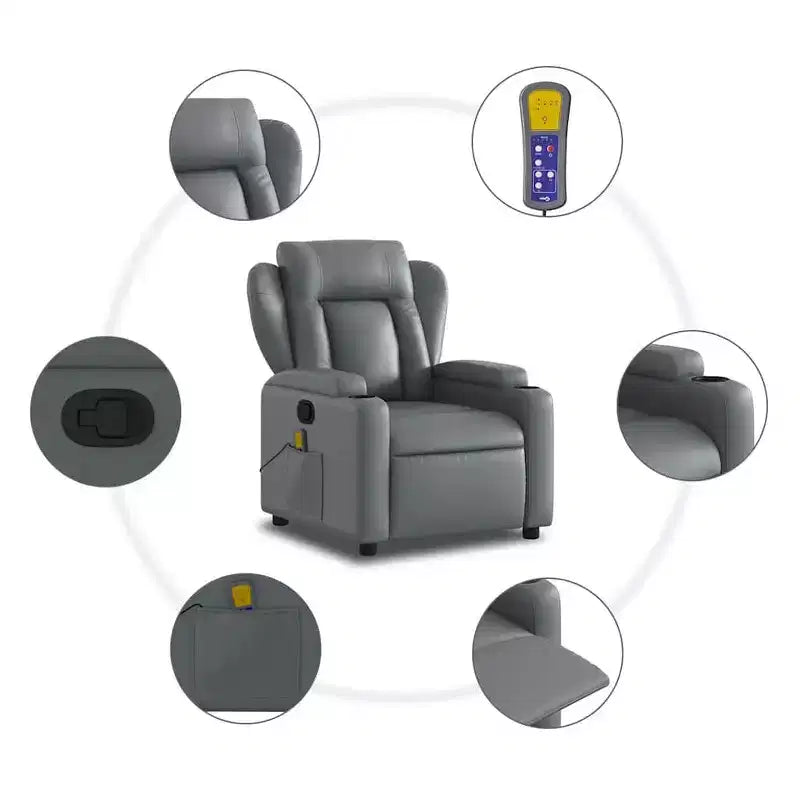 Fauteuil de massage électrique inclinable