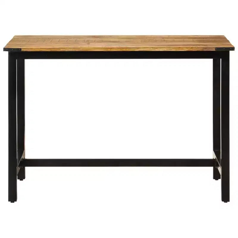 Table à manger 43.3x23.6x29.9 Bois massif de manguier
