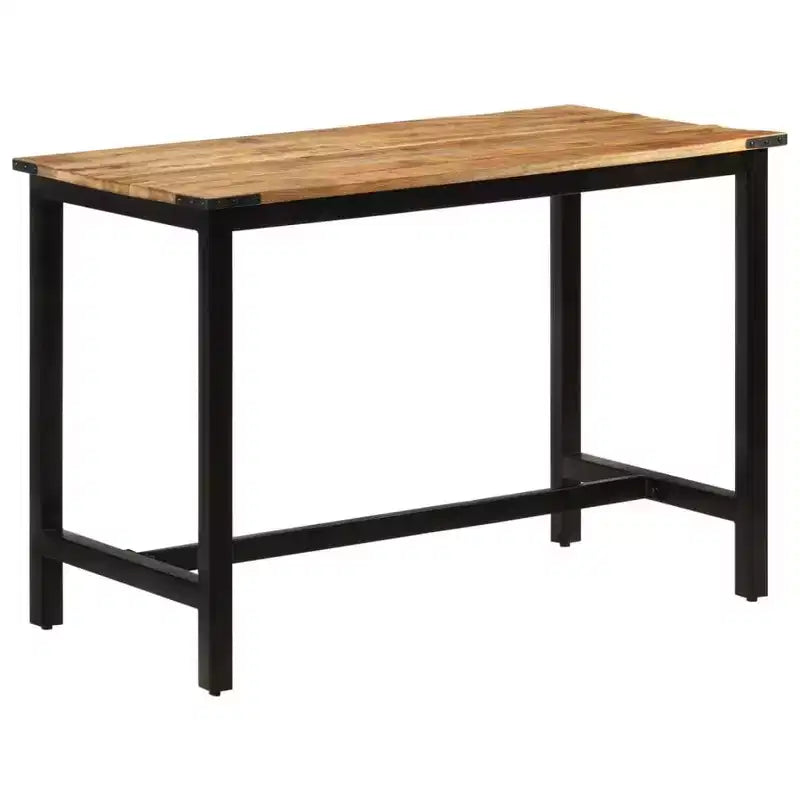 Table à manger 43.3x23.6x29.9 Bois massif de manguier