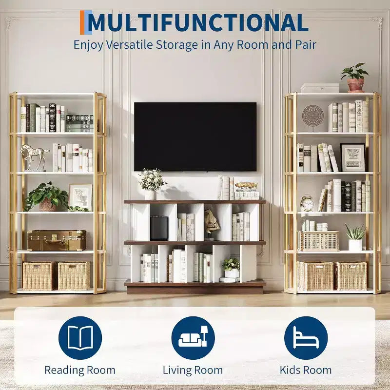 Meuble de rangement 8 cubes en bois, étagère basse avec 10 panneaux arrière amovibles pour salon, chambre, entrée, bureau à domicile